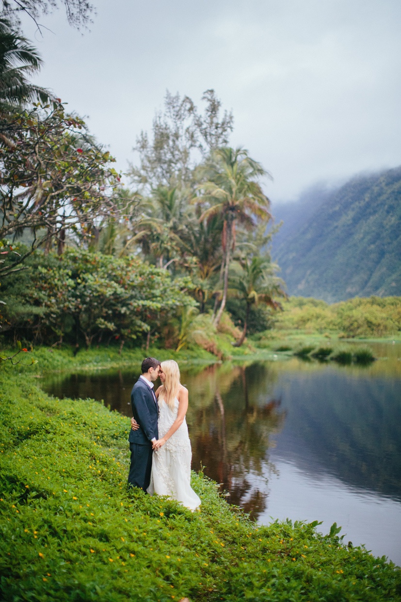 Waipio Valley Wedding, Vintage & Lace, Big Island of Hawaii 11