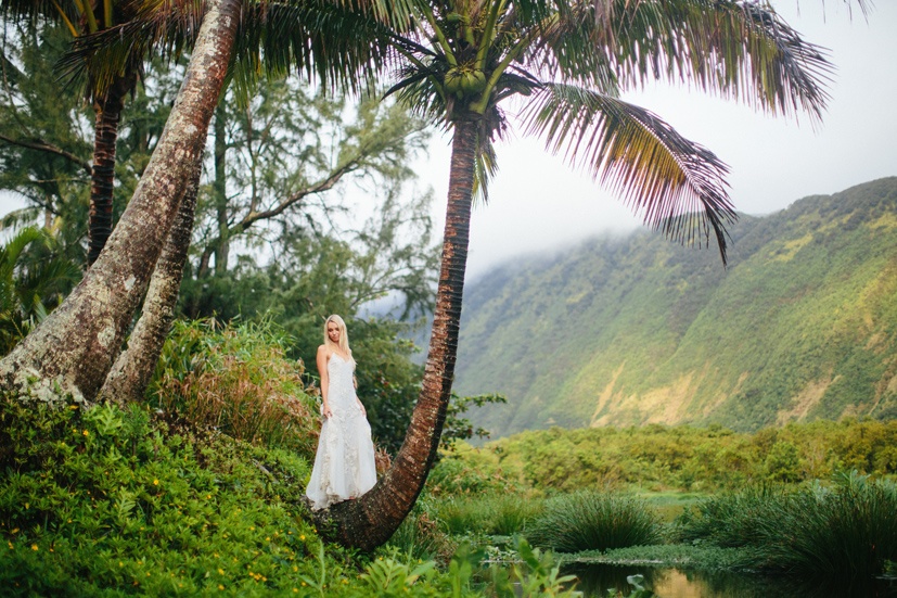 Waipio Valley Wedding, Vintage & Lace, Big Island of Hawaii 14